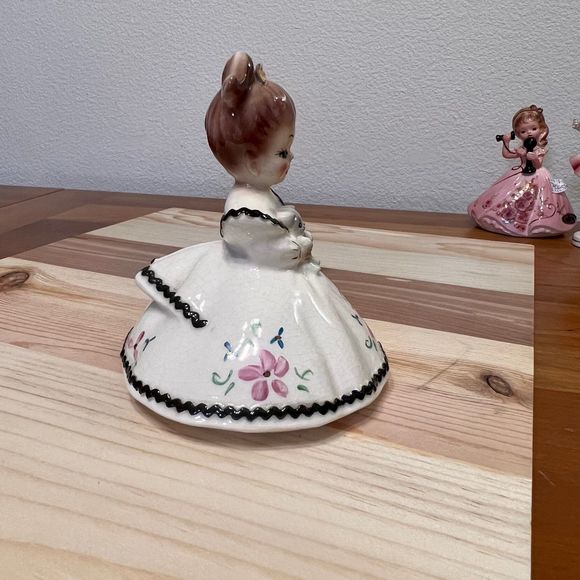 Vintage Josef Originals MINDY with her Cat Ceramic Figurine, Knick Knack - Picture 4 of 10